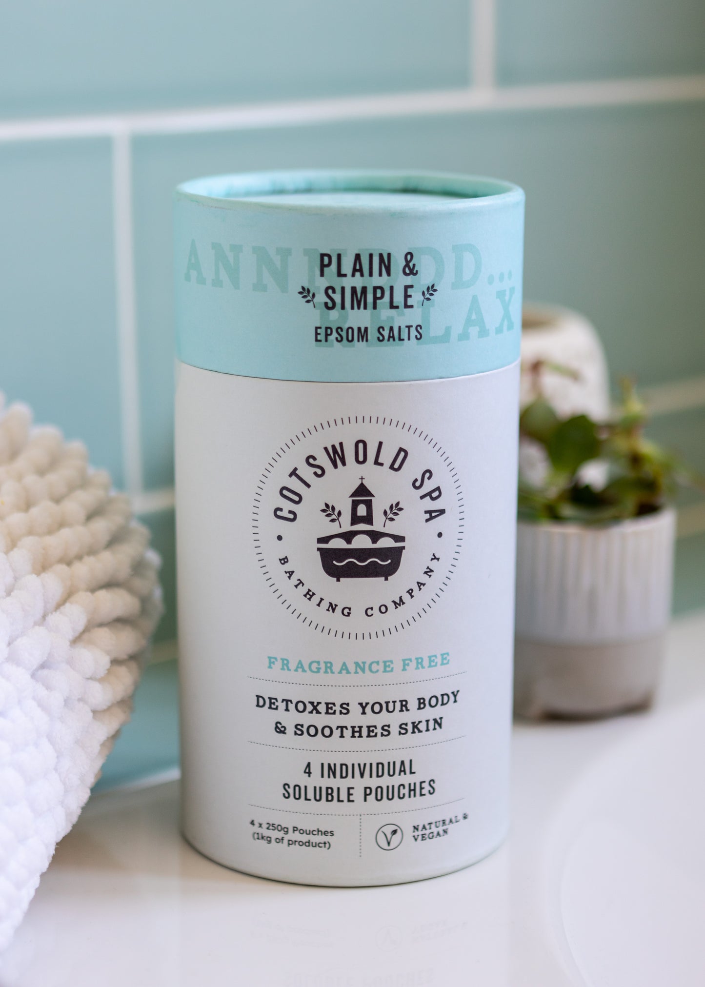 Aapon Mini Market Ltd -Luxury Range Plain & Simple Epsom Salts (1Kg)