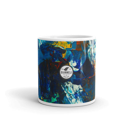 Aapon mini market -Gianneli Colours White Glossy Mug