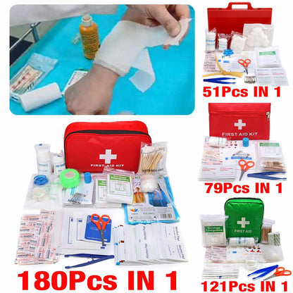 Mini Safe Camping Hiking Car First Aid Bag Kit