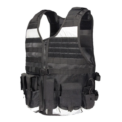 Patrol Duty Multifunctional Fluorescent Reflective Vest