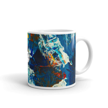 Aapon mini market -Gianneli Colours White Glossy Mug