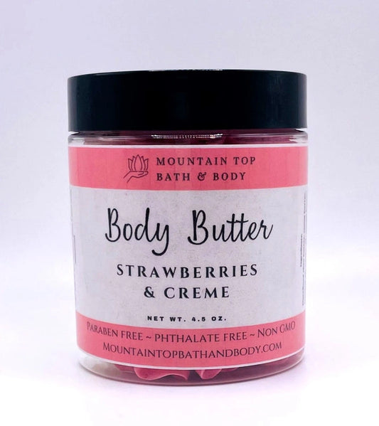 Aaponminimarket Strawberries & Creme  Body Butter