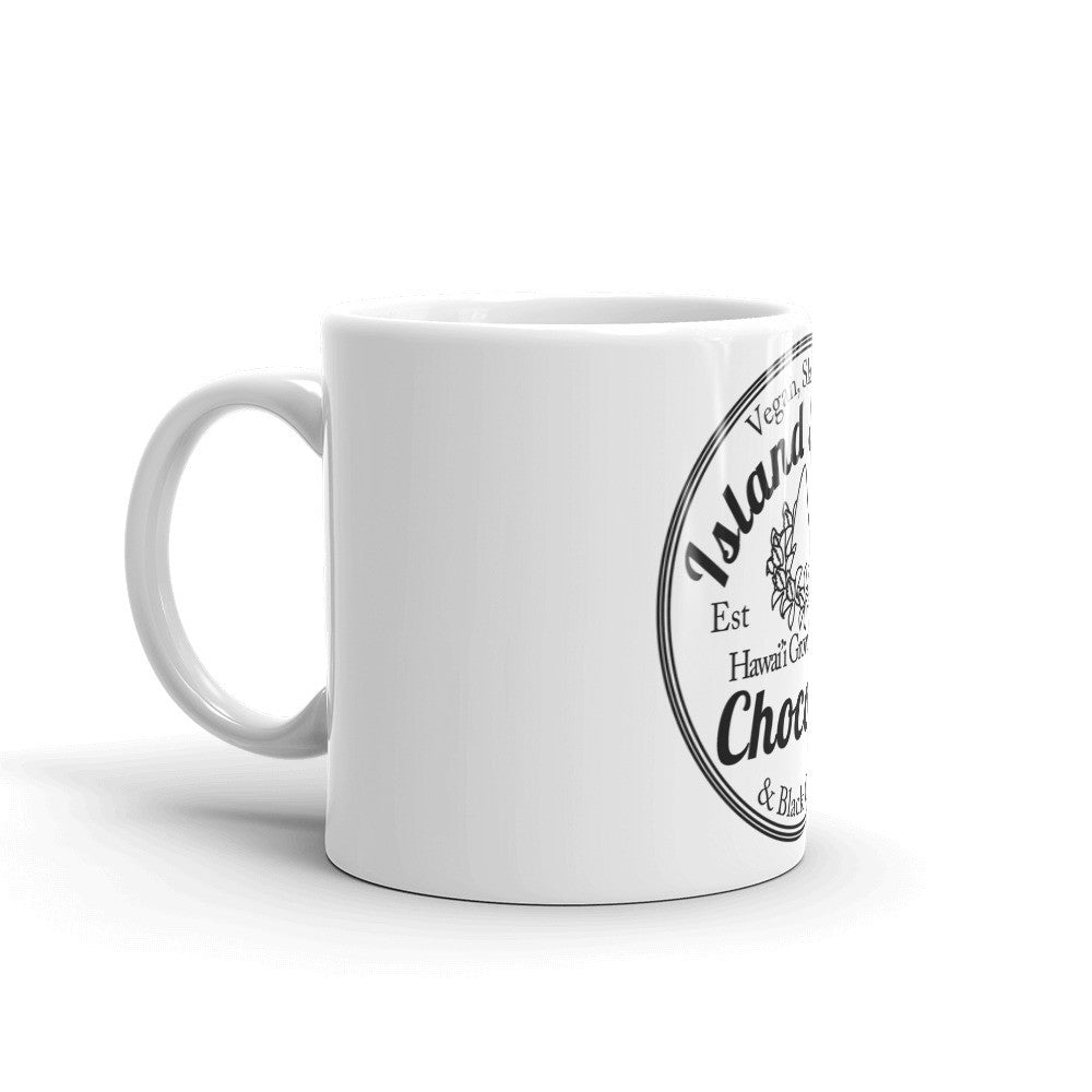 Aapon mini market -Island Sharks White Glossy Mug