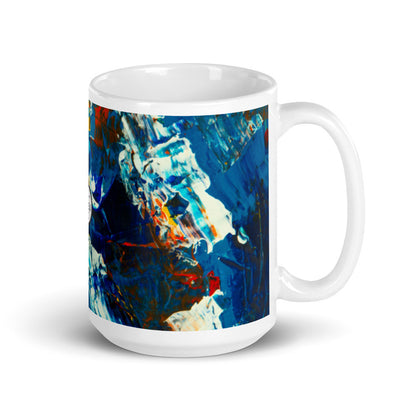 Aapon mini market -Gianneli Colours White Glossy Mug