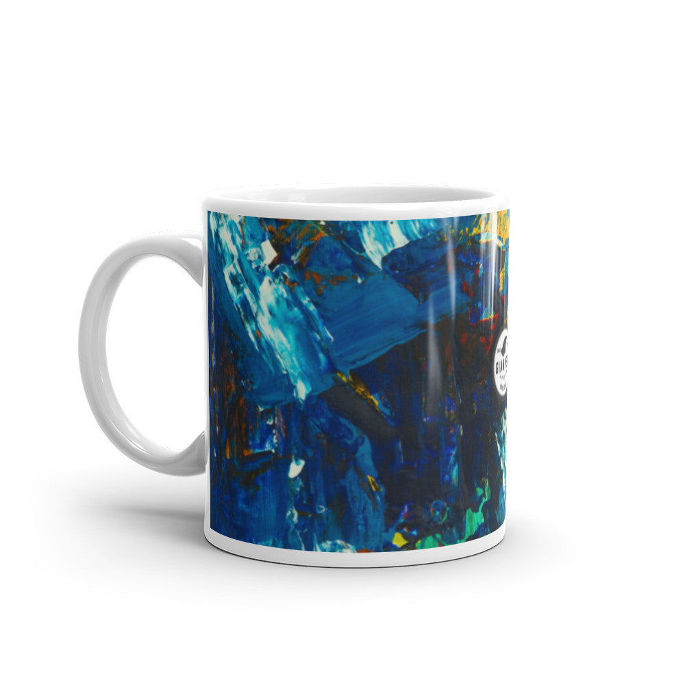 Aapon mini market -Gianneli Colours White Glossy Mug