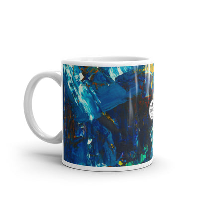 Aapon mini market -Gianneli Colours White Glossy Mug