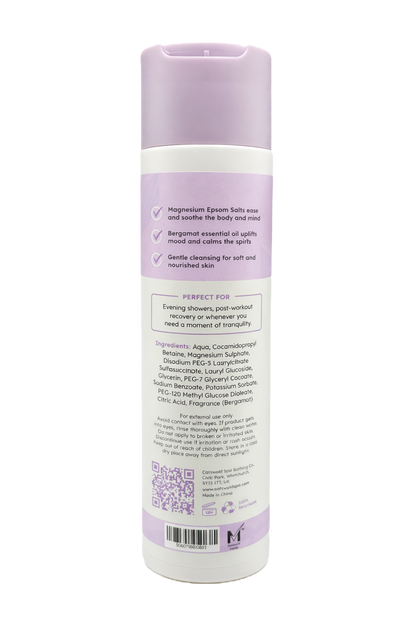 Aapon Mini Market Ltd -Calm & Tranquillity Epsom Salts Shower Gel (Bergamot)