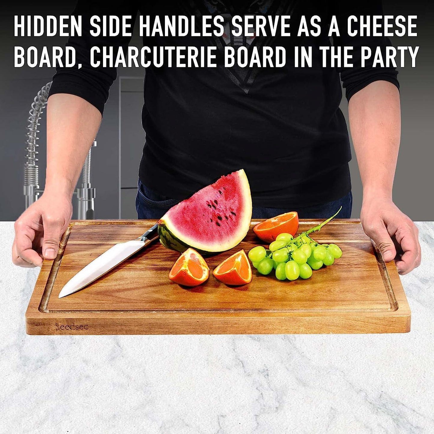 Fossa Wood Cutting Boards for Kitchen