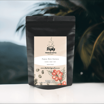 Papua New Guinea Coffee – Medium Roast Whole Bean Espresso (12oz–2lb)