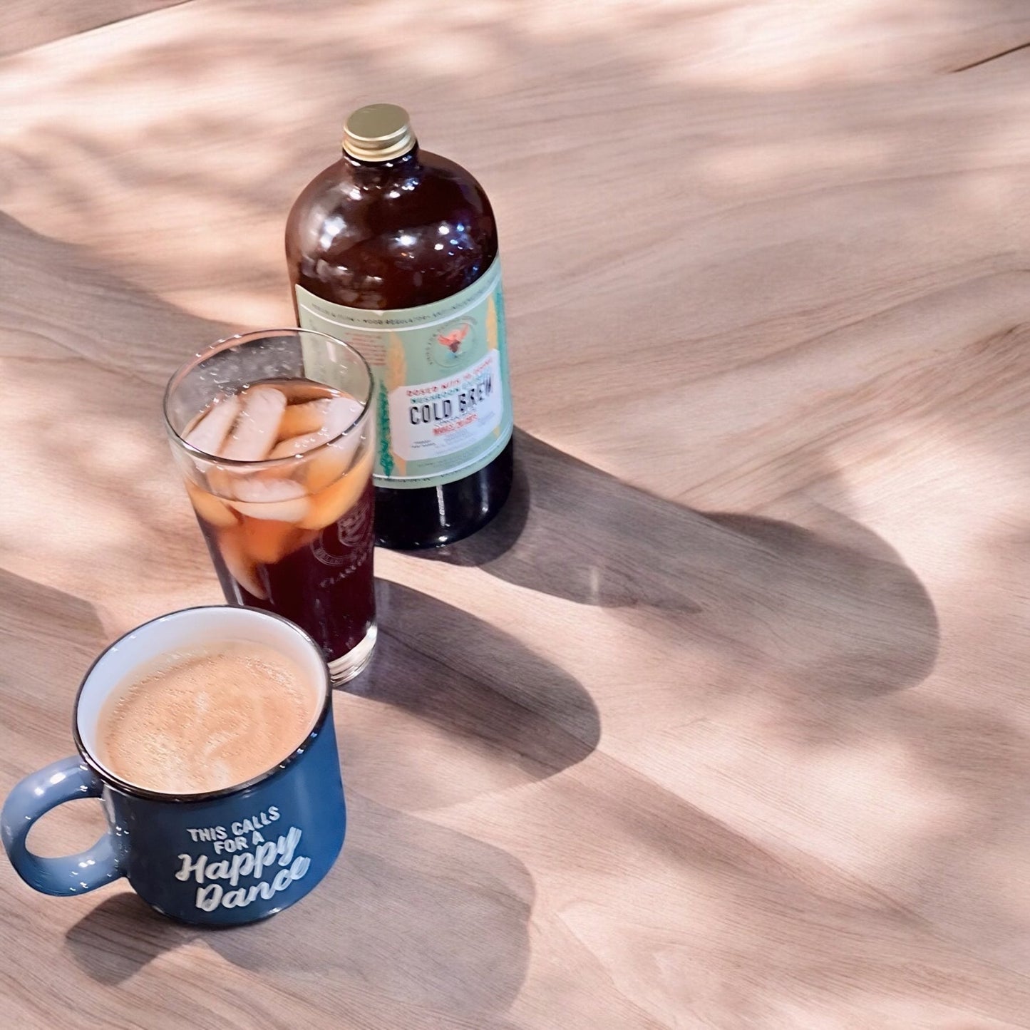 Happy Mushroom Cold Brew Coffee Concentrate