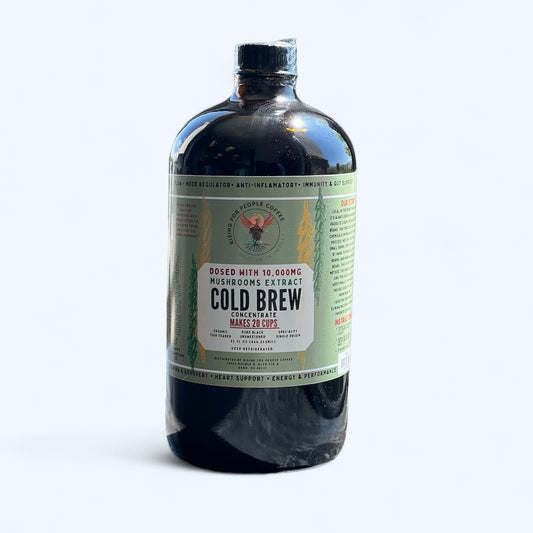 Happy Mushroom Cold Brew Coffee Concentrate