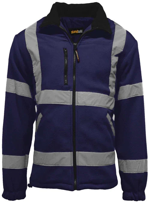 HV022 Hi Vis Fleece Jacket