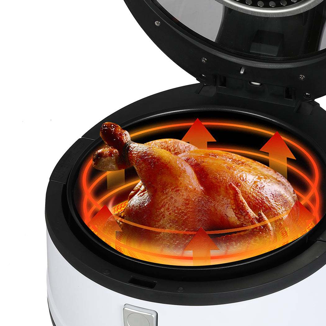 NNEIDS Spector 12L Air Fryer Convection Oven White Colour