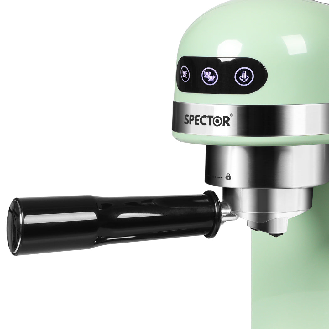 NNEIDS Spector Coffee Maker Machine Espresso Green Mint