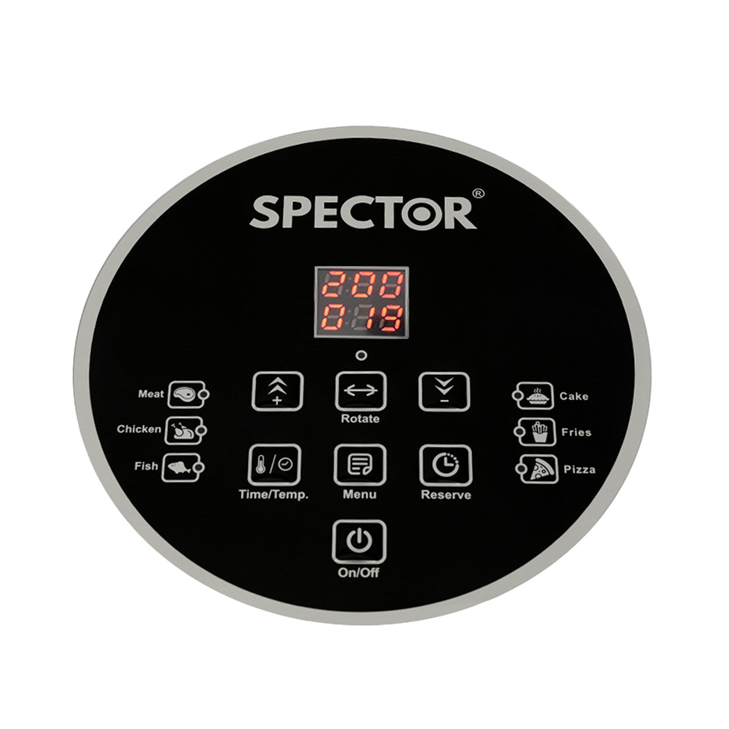 NNEIDS Spector 12L Air Fryer Convection Oven White Colour