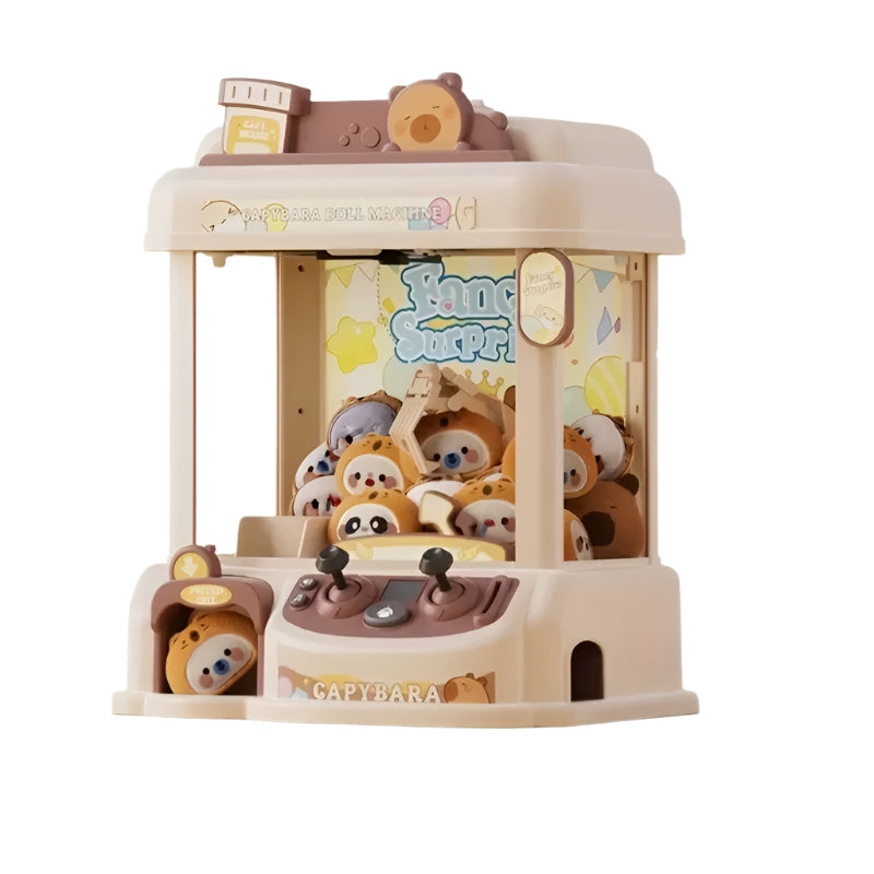 Capybara Toy Claw Machine with Plush Prizes-0
