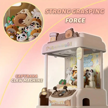 Capybara Toy Claw Machine with Plush Prizes-2