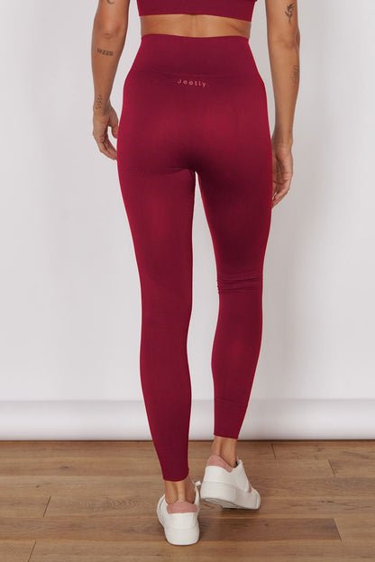Piper Magenta Seamless Sports Leggings – Petite, Recycled Nylon