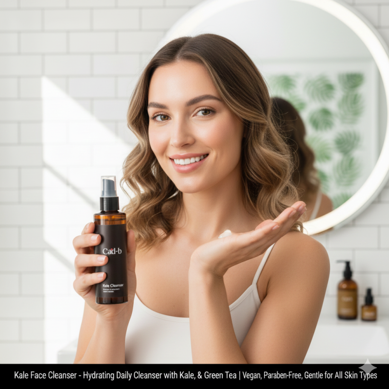 Aapon Mini Market Ltd Kale Face Cleanser – Hydrating Daily Cleanser