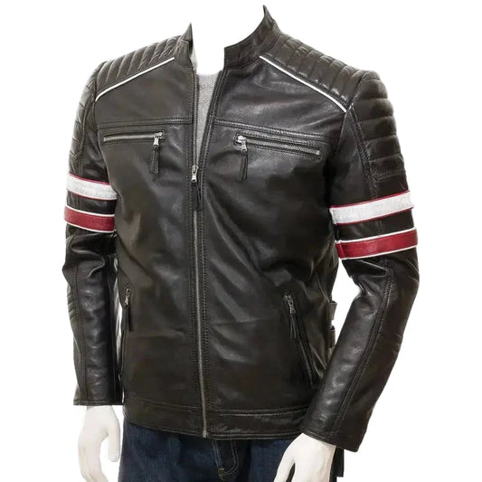 Men’s Classic Racing Leather Jacket