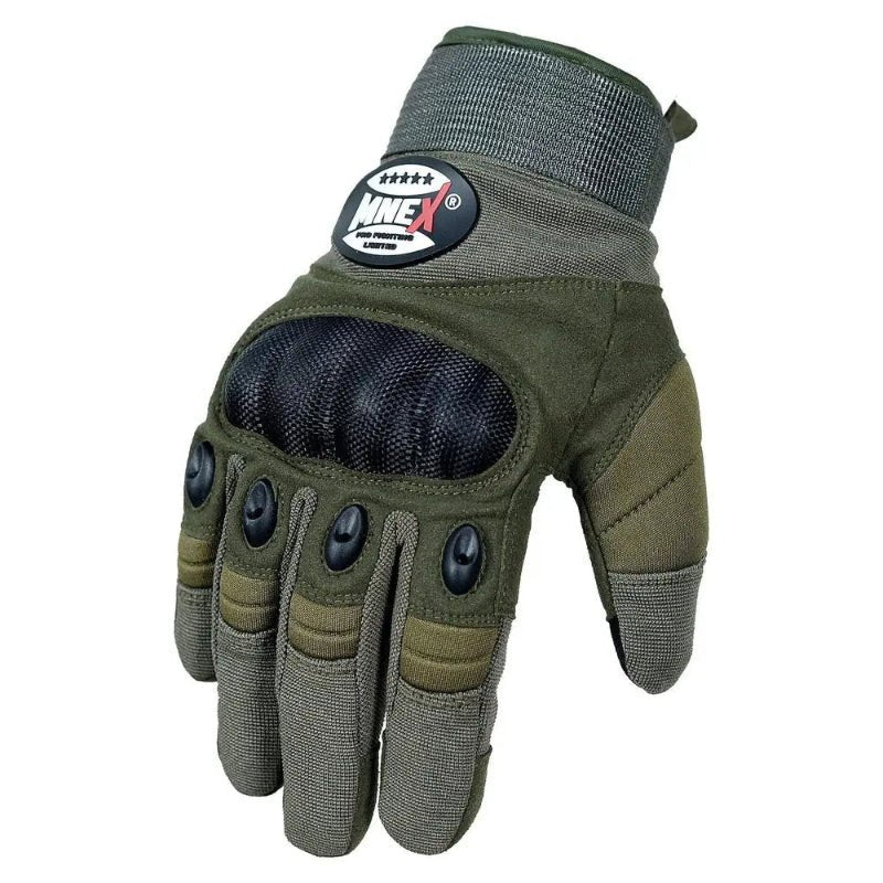 Men's Touchscreen Hiking Gloves - Waterproof Outdoor Sports Gloves Size - S-M-L-XL Green