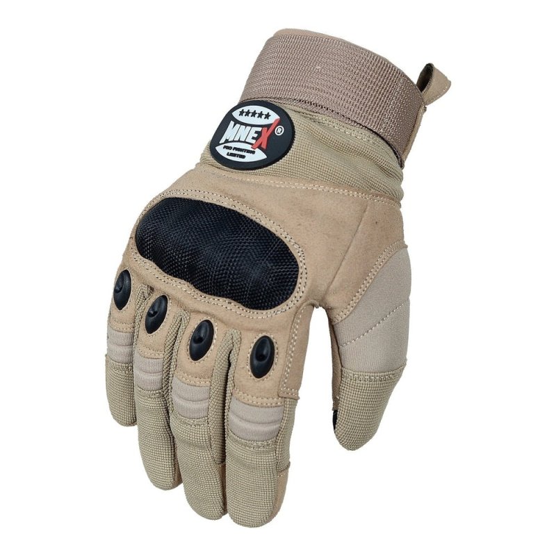 Men's Touchscreen Hiking Gloves - Waterproof Outdoor Sports Gloves Size - S-M-L-XL Tan