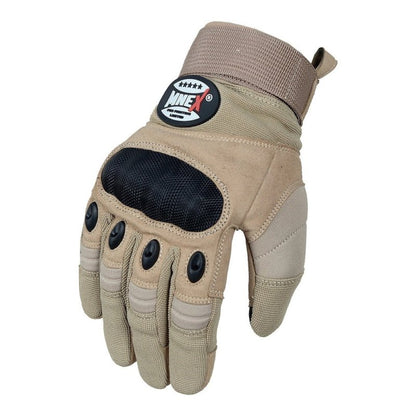 Men's Touchscreen Hiking Gloves - Waterproof Outdoor Sports Gloves Size - S-M-L-XL Tan