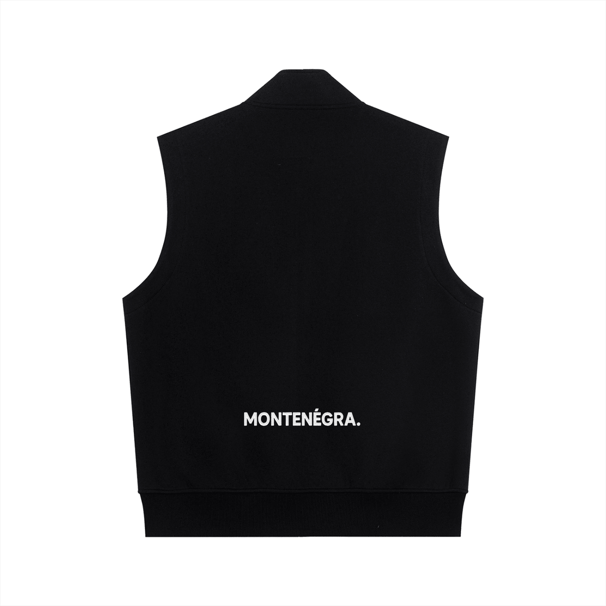 Montenégra Essential Heavyweight Vest - Premium Black and White