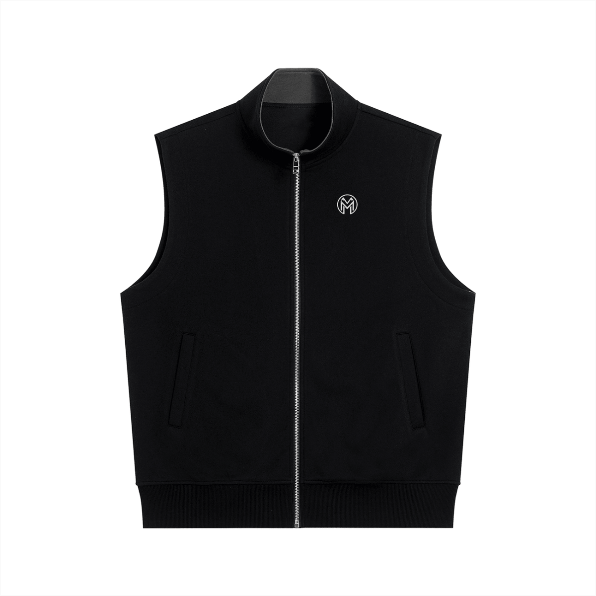 Montenégra Essential Heavyweight Vest - Premium Black and White