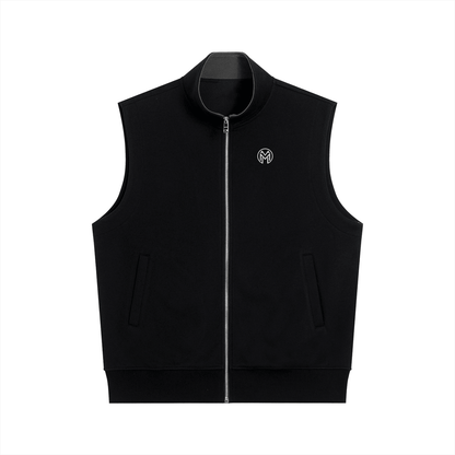 Montenégra Essential Heavyweight Vest - Premium Black and White