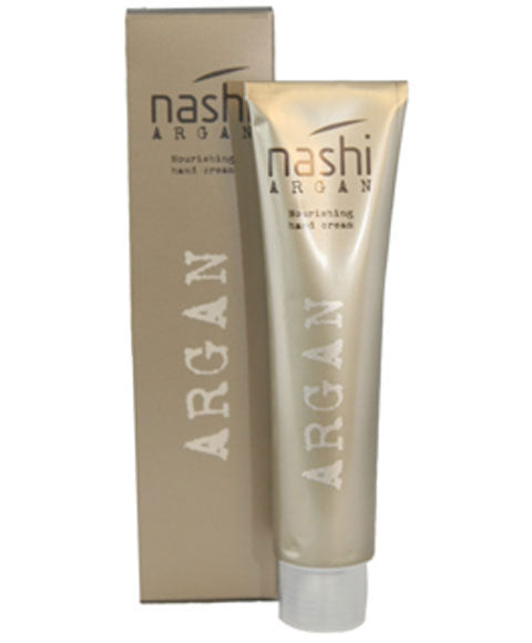 Nashi Argan Nourishing Hand Cream gold tube and box