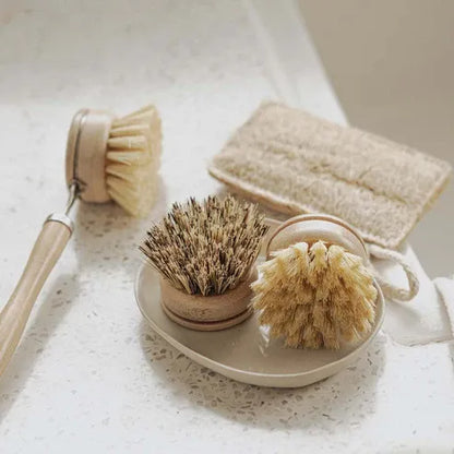 Aapon Mini Market Sustainable Dish Brush Set