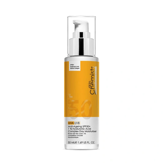 Anti-Ageing SPF50+ Day Moisturizer with 1% Hyaluronic Acid
