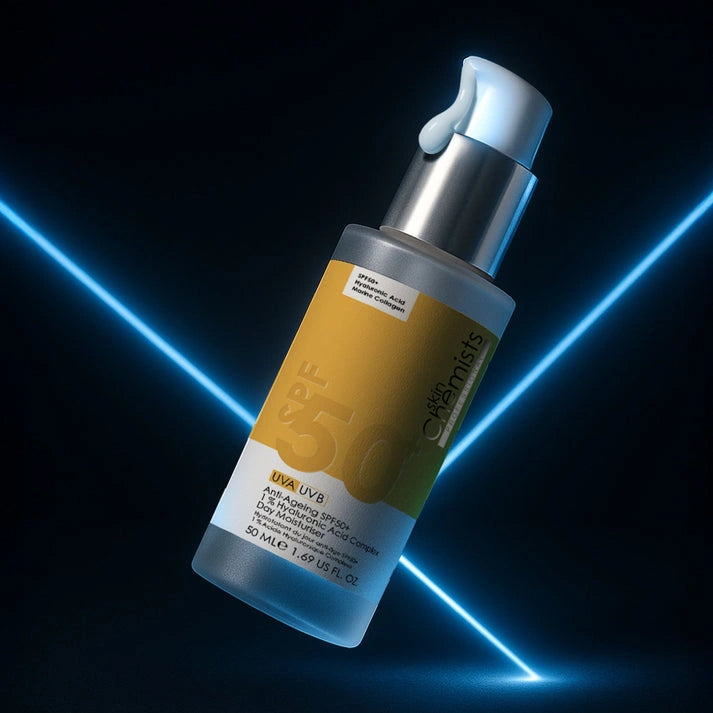 Anti-Ageing SPF50+ Day Moisturizer with 1% Hyaluronic Acid