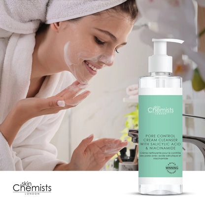 Aaponminimarket Pore Control Cream Cleanser with Salicylic Acid