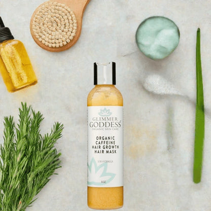 Organic Caffeine Hair Growth Mask By GLLMMER GODDESS