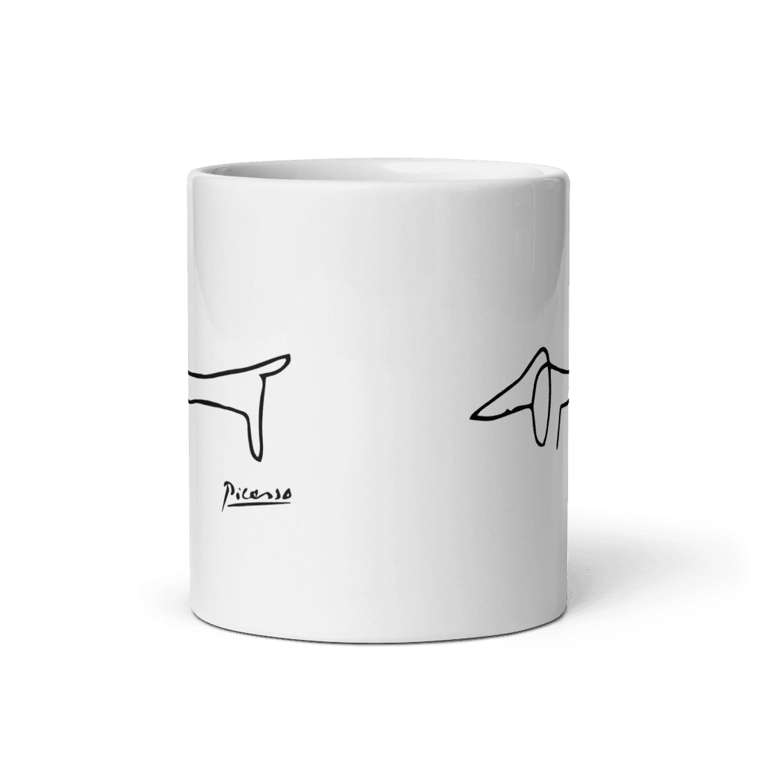 Pablo Picasso Dachshund Dog (Lump) Artwork Mug - Aapon Mini Market Ltd
