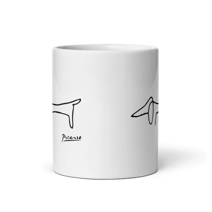 Pablo Picasso Dachshund Dog (Lump) Artwork Mug - Aapon Mini Market Ltd