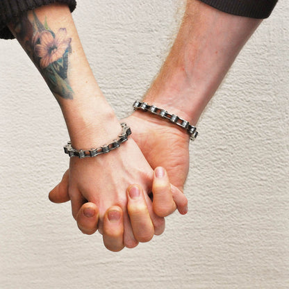 Recycled Bike Chain Bracelet - Unisex