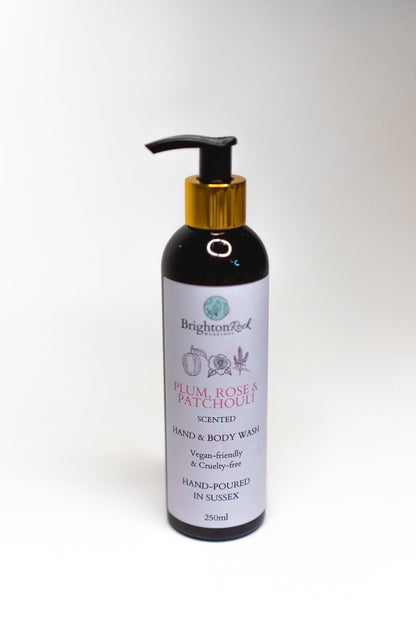 Hand & Body Wash - Plum, Rose & Patchouli