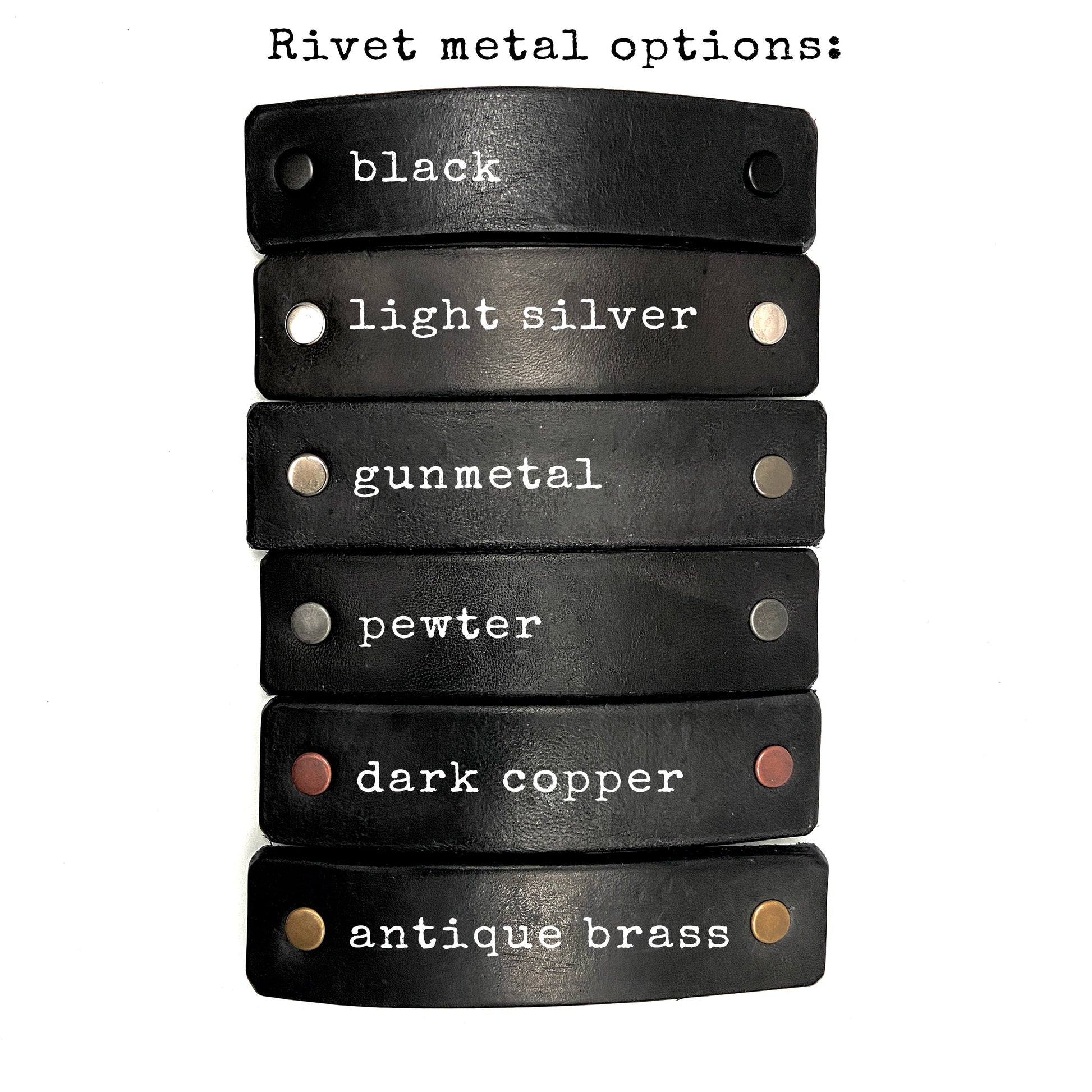 The Minimalist: Basic Black Leather Eco Barrette-2