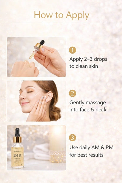 Aaponminimarket Ammuri 24K Forever Young Gold Face Serum