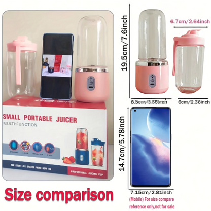 Aapon mini market - NNETM USB Mini Portable Blender (Pink)