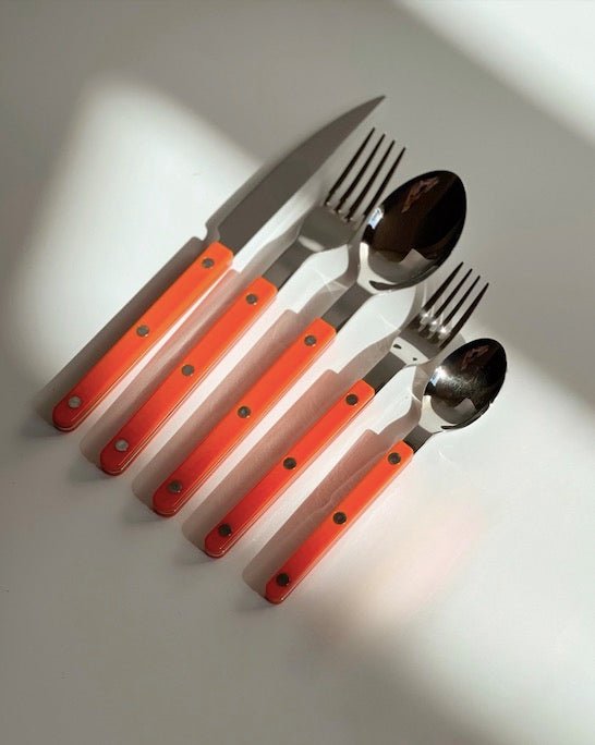 Aapon mini market -Set Of 10 Pcs French Dopamine Cutlery Flatware