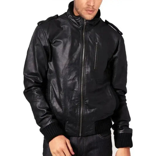 Men’s Sheepskin Bomber Jacket
