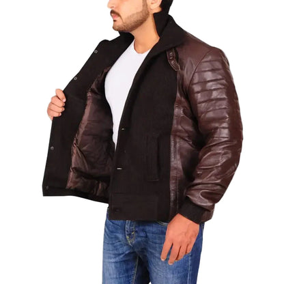 Men’s Brown Leather Jacket