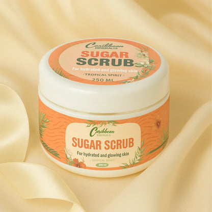Aaponminimarket Caribbean Emerald Tropical Spirit Sugar Scrub 250ml