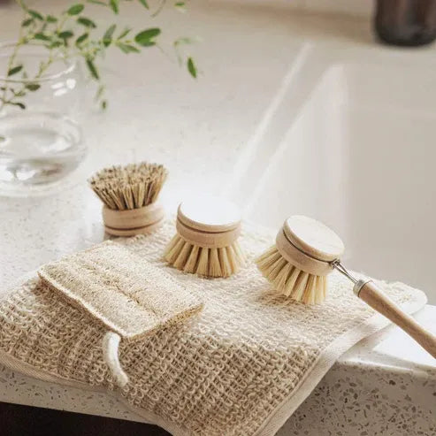 Aapon Mini Market Sustainable Dish Brush Set