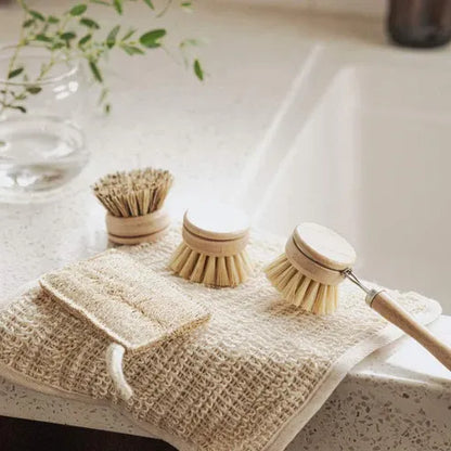 Aapon Mini Market Sustainable Dish Brush Set