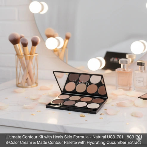 Aaponminimarket Ultimate Contour Kit with Heals Skin Formula – Natural Glow
